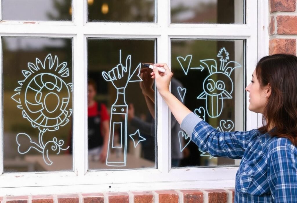 How to Paint on Window Glass