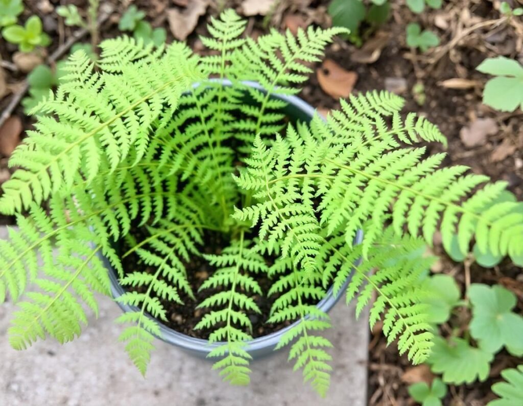 Maidenhair Fern plant