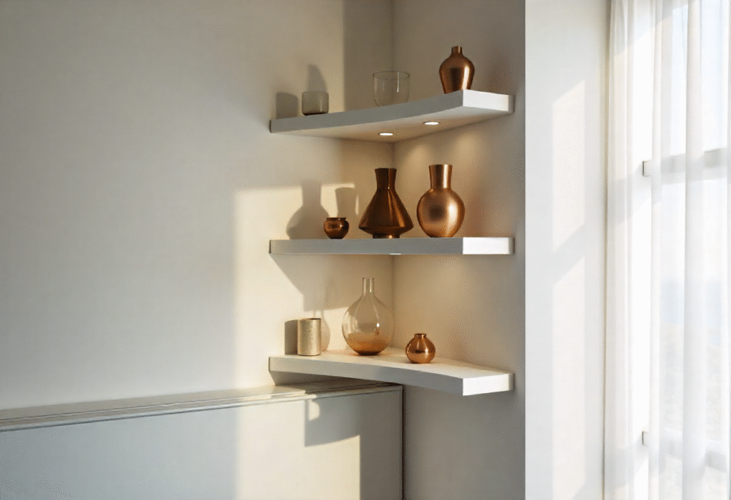 Corner Wall Shelves